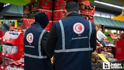 Ankara'da 2025 yılında 8 milyondan fazla ürün denetlendi!