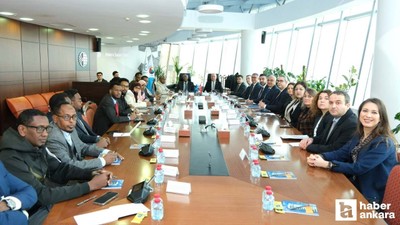 ASO Başkanı Ardıç, Somali'den gelen heyeti kabul etti