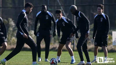 Gençlerbirliği, kupa maçının hazırlıklarını tamamladı