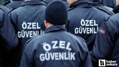 Türkiye'de 325 binden fazla kişi güvenlik görevlisi olarak çalışıyor