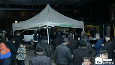 Kahramankazan Belediyesi, Miraç Kandili'nde lokma ikramı yaptı!