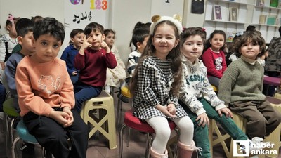 Keçiören ÇEM'deki minikler ilk karnelerini aldı!