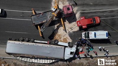 Ankara'da 2025 yılı içerisinde 100 bin 703 trafik kazası meydana geldi!