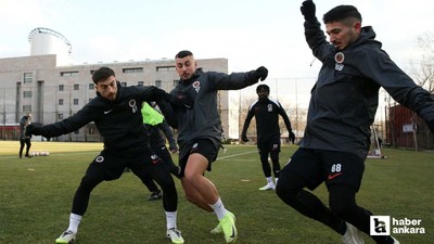 Gençlerbirliği'nde Samsunspor maçının hazırlıkları tamamlandı