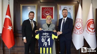 Bakan Göktaş, Ankara'da Fenerbahçe heyetini kabul etti
