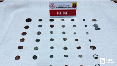 Kırıkkale'de tarihi eser operasyonunda 1 şüpheli yakalandı
