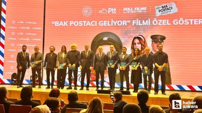 Ankara'da Bak Postacı Geliyor filminin özel gösterimi yapıldı