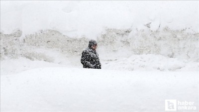 Kızılcahamam'da hava sıcaklığı dün -13 derece ölçüldü!