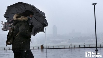 MGM'den bazı bölgeler için kuvvetli rüzgar ve fırtına uyarısı geldi!