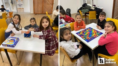 Pursaklar Belediyesi'nden çocuklar için beyin jimnastiği!