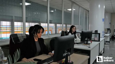 Keçiören'de 145 bin 554 talebe çözüm üretildi