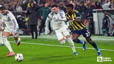 UEFA Avrupa Ligi'nde Fenerbahçe konuk ettiği Aston Villa'ya 1-0 mağlup oldu