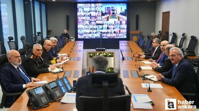 Bakan Yerlikaya 81 valinin katılımıyla Koordinasyon Toplantısı düzenledi