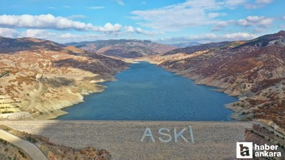 Ankara barajlarının doluluk oranları güncellendi