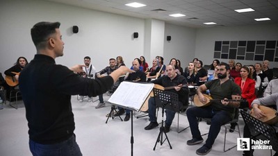 Etlik Şehir Hastanesi'nde çalışanlar Türkülerle Şifa konserine hazırlanıyorlar