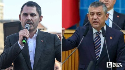 Özgür Özel ile Murat Kurum arasındaki polemik sürüyor