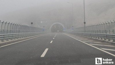 Beypazarı-Nallıhan arasında yoğun sis etkili oldu!