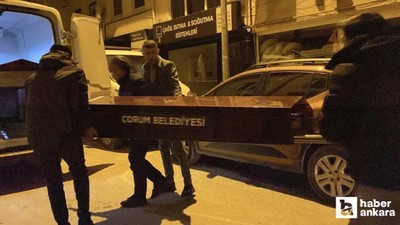 Çorum'da 46 yaşındaki engelli adam, evinde ölü bulundu