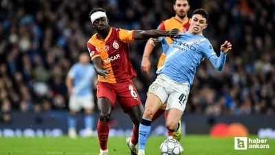 Galatasaray Şampiyonlar Ligi'nde Manchester City'e 2-0 mağlup oldu