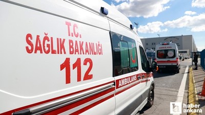 Altındağ'da motosiklet devrildi: Sürücü hayatını kaybetti