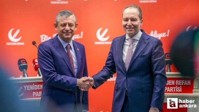 CHP Genel Başkanı Özel, YRP Genel Başkanı Erbakan'ı ziyaret etti