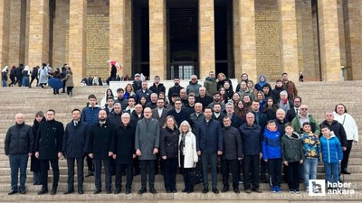 Mübadillerin torunları 103. yılda Anıtkabir'i ziyaret ettiler