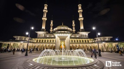 Beştepe Millet Camisi'nde Berat Gecesi programı yapılacak