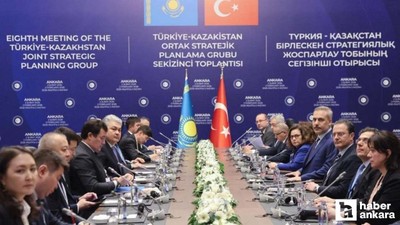 Türkiye-Kazakistan Grubu 8. Toplantısı Ankara'da başladı