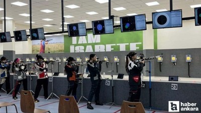 Havalı Silahlar 1. Grup Müsabakaları, Ankara'da tamamlandı