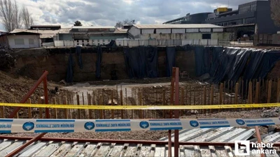 Yenimahalle'de göçük altında kalan işçi hayatını kaybetti