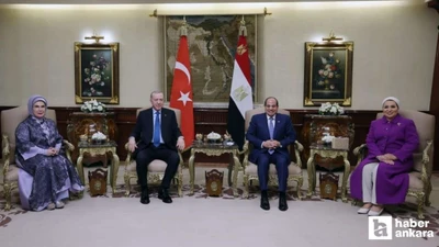 Cumhurbaşkanı Erdoğan, Mısır ziyaretine başladı