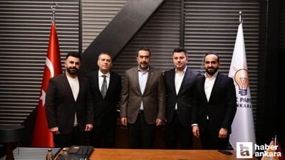 Gençlerbirliği’nden AK Parti Ankara il Başkanı Hakan Han Özcan’a ziyaret