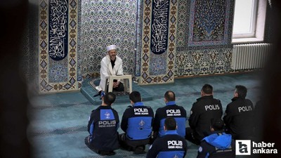 Ankara EGM, 6 Şubat depremlerinde vefat edenler için mevlit okuttu