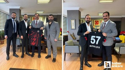 Gençlerbirliği yönetiminden  Mustafa Çelik’e ziyaret