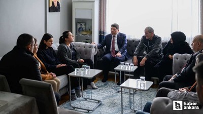Bakan Yılmaz Tunç, acılı aileyi ziyaret edip soruşturma hakkında bilgi verdi