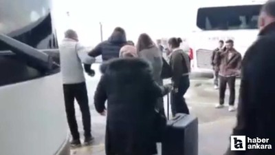 AŞTİ'de yaşanan gerginlik nedeniyle arbede oluştu!