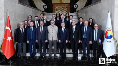 ASO ve TOBB, Çin heyeti ile bir araya geldi