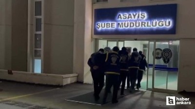 Ankara'da zihinsel engelli şahsı ayağından vince asan 4 şüpheli yakalandı