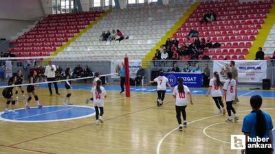 Ankara dahil 15 ilden 224 sporcunun katılımıyla voleybol müsabakaları başladı