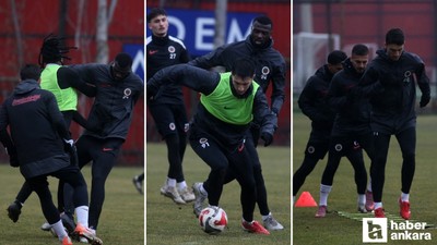 Gençlerbirliği'nde Çaykur Rizespor karşılaşması öncesinde çalışmalar devam etti