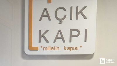 Beypazarı'nda Açık Kapı hizmet birimi vatandaşlara kolaylık sağlıyor