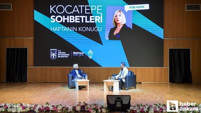 Kocatepe Sohbetleri'nin bu haftaki konuğu Ayşe Kulin oldu!