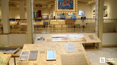 "Kuşbakışı Filistin" sergisi Ankara'da ziyarete açıldı