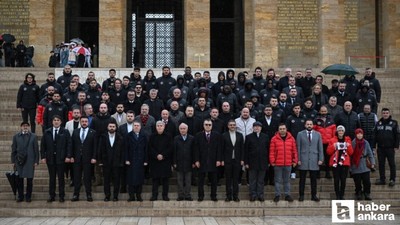 Natura Dünyası Gençlerbirliği yönetiminden, Anıtkabir'e ziyaret!