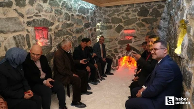 Çubuk'ta huzurevi sakinleri için tuz odası oluşturuldu