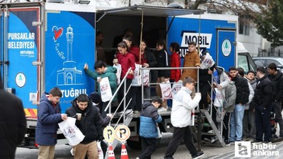 Pursaklar 4. Kitap Günleri'nde vatandaşlara çorba ikramı yapıldı