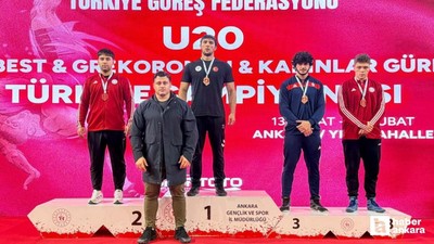 Türkiye 20 Yaş Altı Güreş Şampiyonası başkentte sürüyor