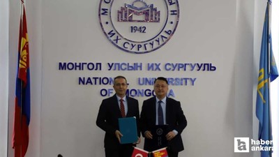 Yunus Emre Enstitüsü, Moğolistan Devlet Üniversitesi ile mutabakat zaptı imzaladı