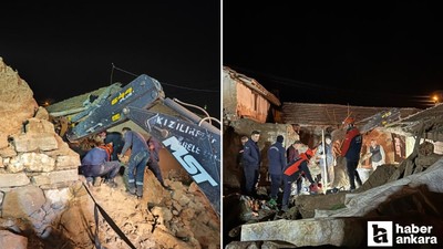 Çankırı'da ahır çöktü: 5 büyükbaş hayvan öldü