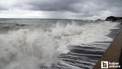 MGM'den denizler için kuvvetli fırtına uyarısı geldi!